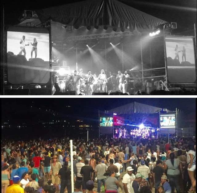 OhVosTV's tweet photo. El grupo "Fuzión 4" se presentó con éxito en #SanJuanDelSur para oficializar la temporada de verano 2017 @VOSTV https://t.co/OfK1w5ilkE