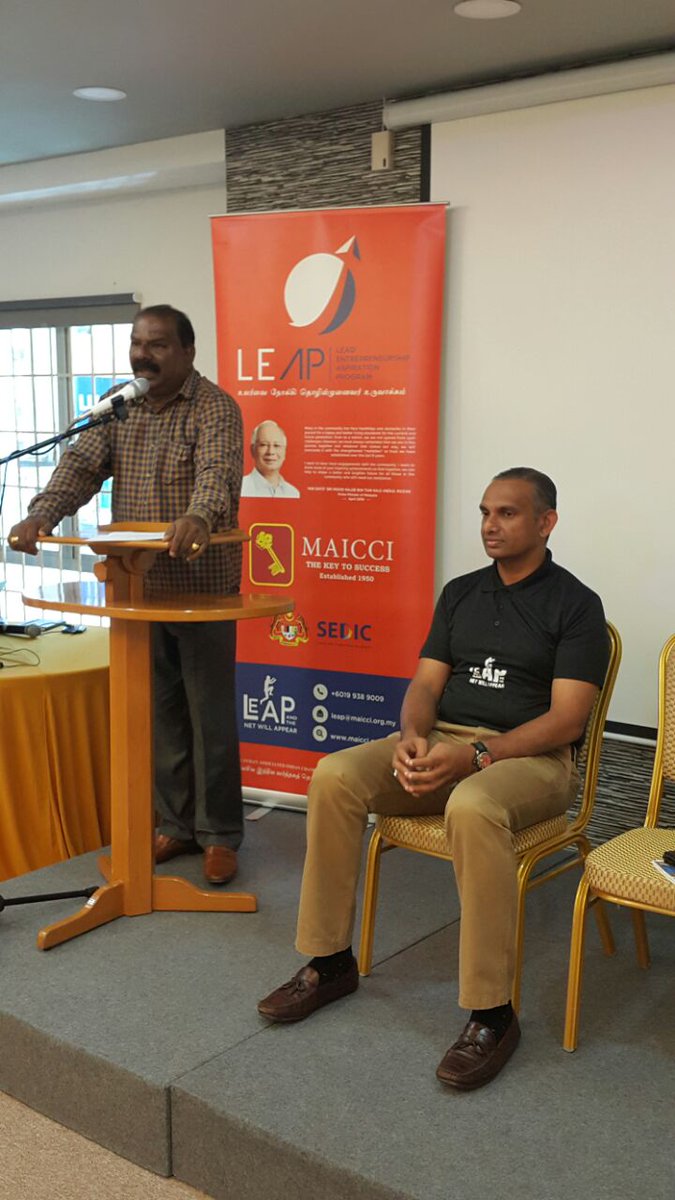 MAICCIHQ's tweet photo. Program Keusahawanan LEAP peringkat Parlimen Kota Raja anjuran @MAICCIHQ dengan kerjasama MIC Bahagian Kota Raja @mysedic @seedjpm https://t.co/NOa2XugM3W