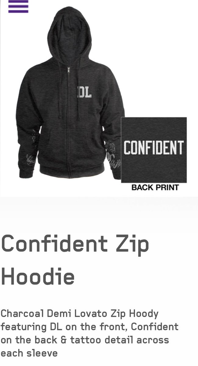 GIVEAWAY (must be following to enter): Retweet to win one of Demi Lovato's Confident hoodie's! The contest ends April 14th, good luck!