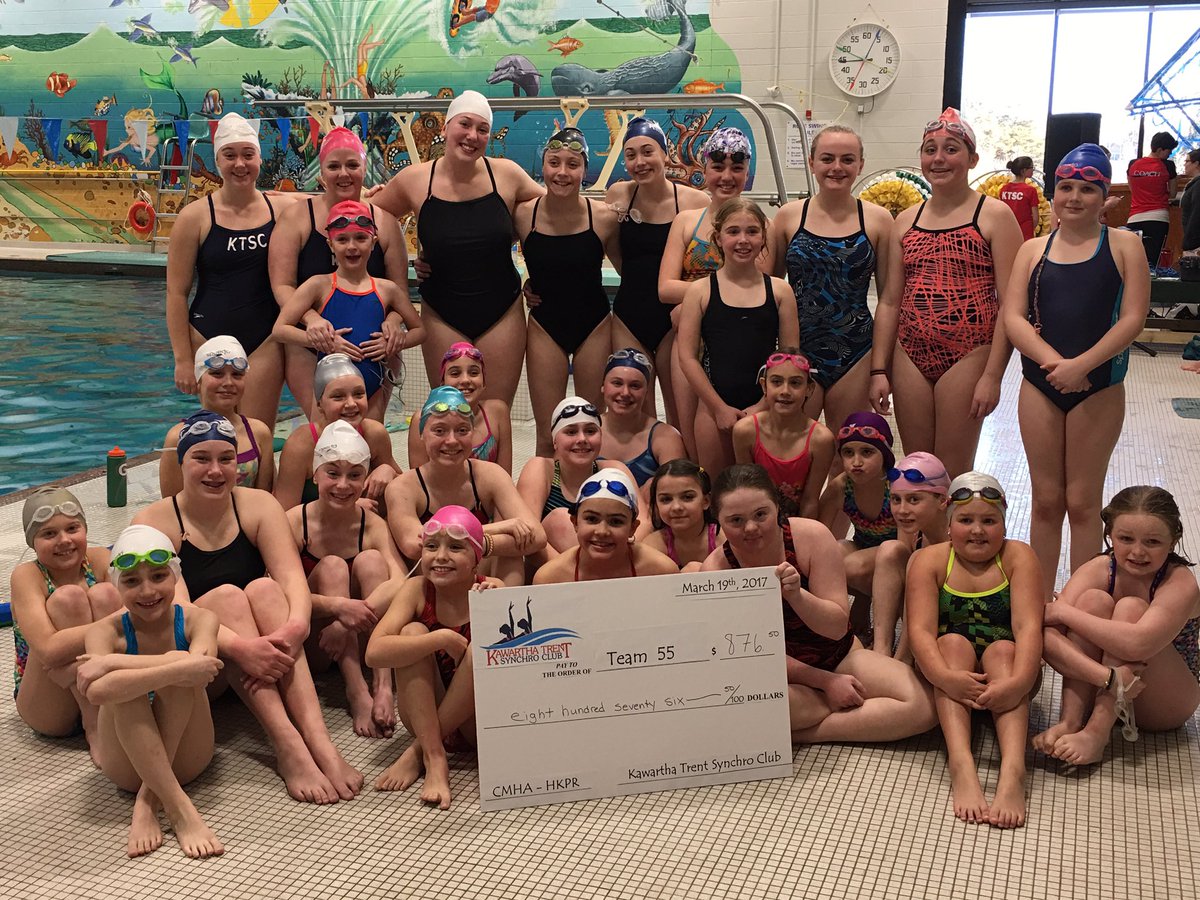 ktscsynchro's tweet photo. Fantastic work with fundraising KTSC rec &amp; comp swimmers - raising $1,753.00 at the swim-a-thon tonight. Donating $876.50 to @Team55Tackle https://t.co/2V60ZlV1i0