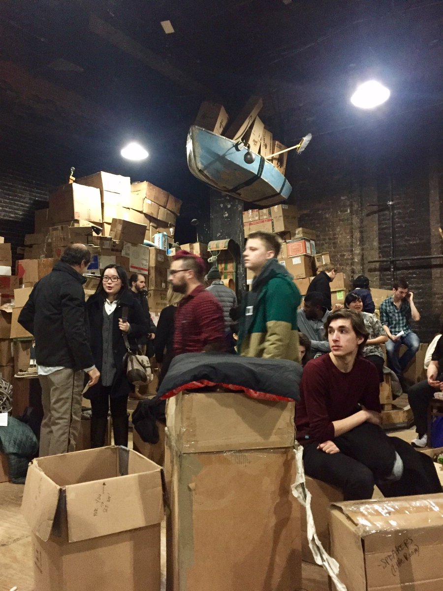 Ackerama's tweet image. So happy @VictoriaReadsand I got to see #theobjectlesson at @NYTW79 before it closed--such a moving, unique experience.