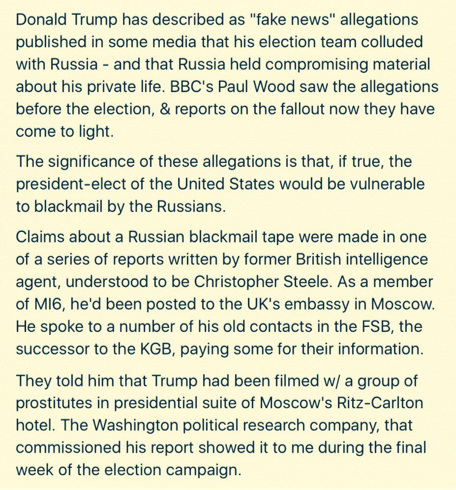 igob4u2's tweet photo. #Trumprussia #gorkamustgo #rossmustgo #NoGorsuch BBC News- Trump 'compromising' claims: How and why did we get here? https://t.co/YtuJ3oOcz3 https://t.co/0ezzWAn2Jt