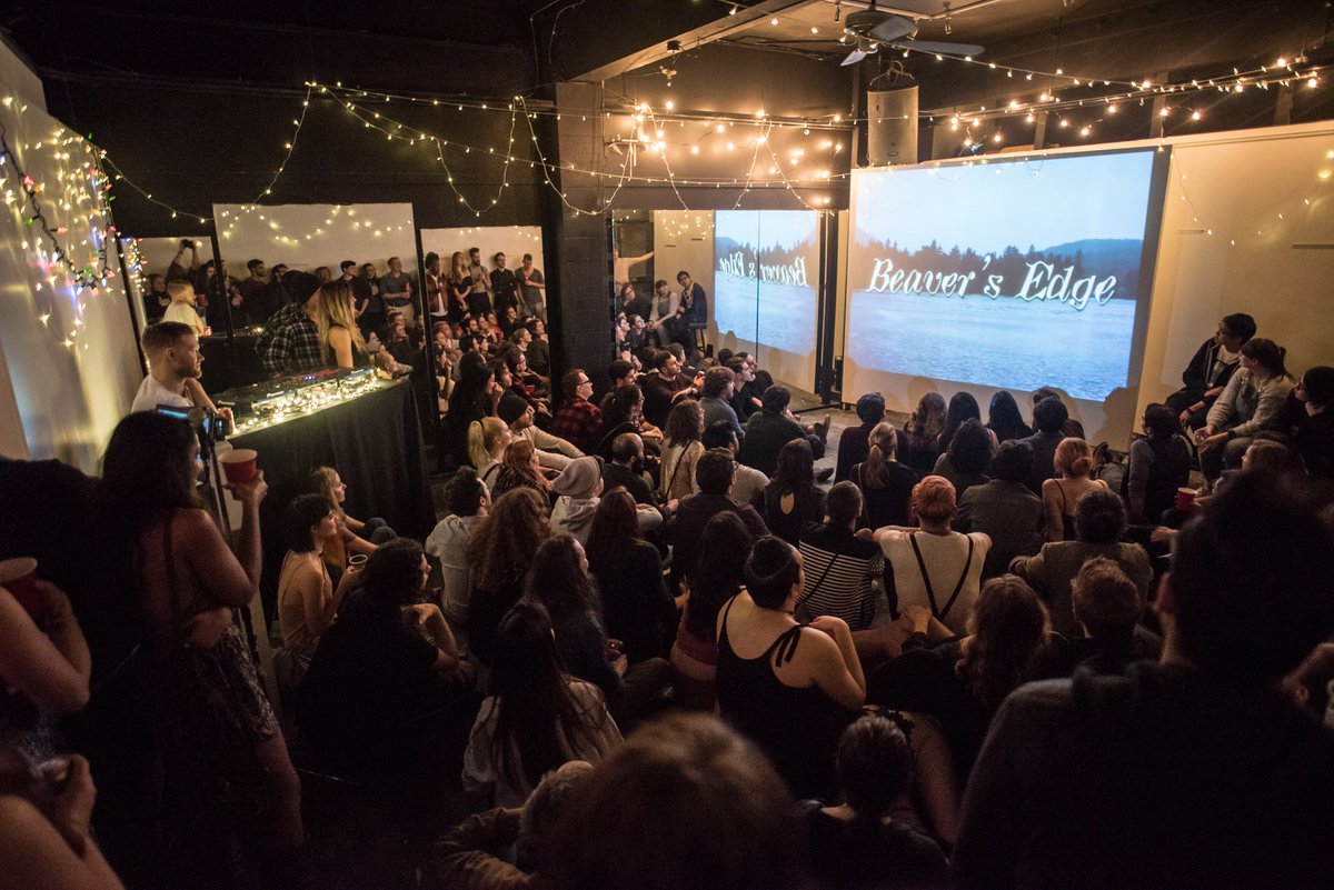 TNRseries's tweet photo. Reminiscing our packed house last week at the pilot premiere. Good times! #tnrseries #vancouverwebseries #beaversedge https://t.co/2R0lHwue19