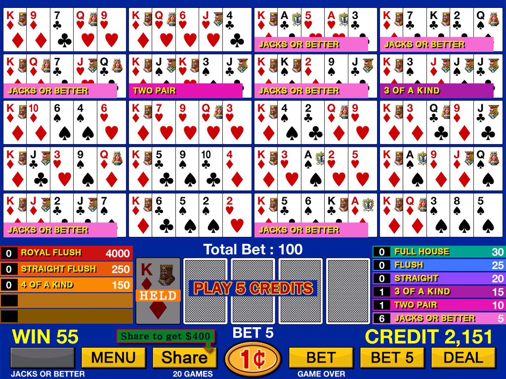 garantswoodshop's tweet photo. #Multi_Video_Poker https://t.co/46eCs5sr4L