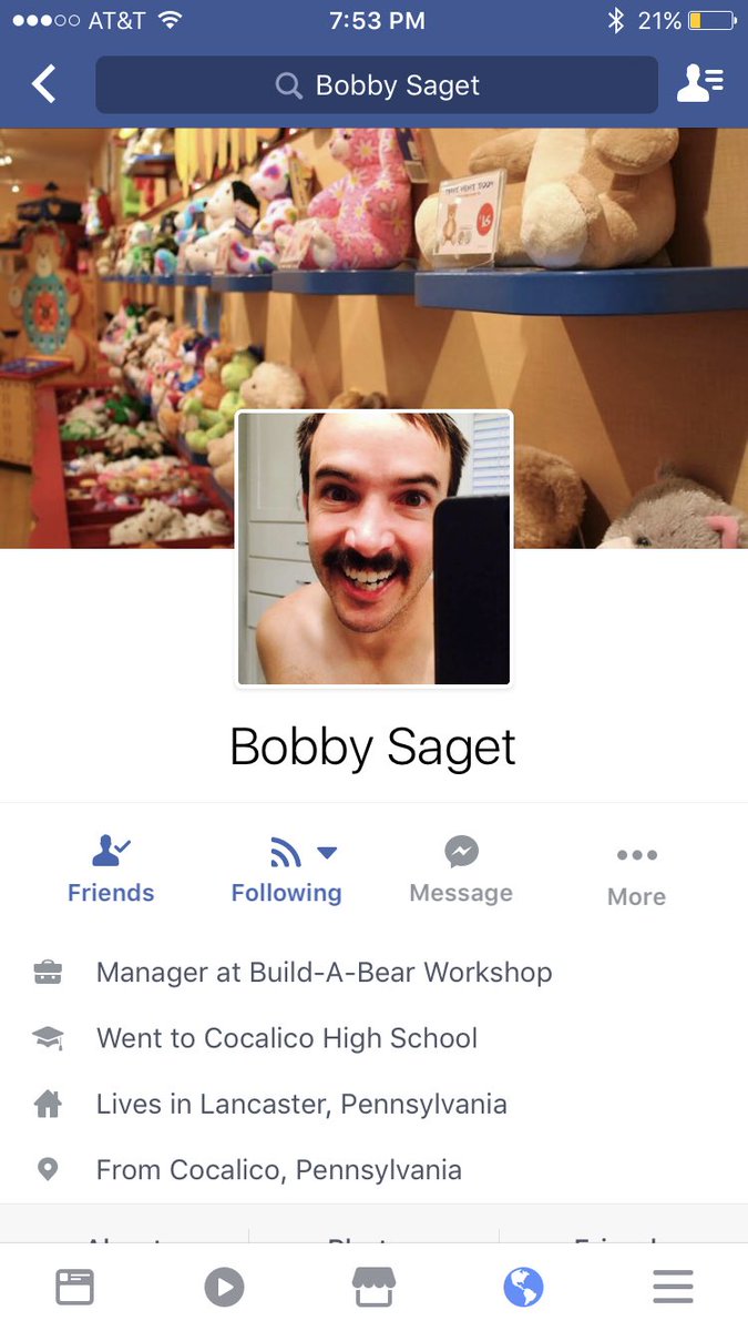 PaytonGetz3's tweet photo. My little brother made a fake Facebook page 😂😂 https://t.co/I6ZUW41zsZ