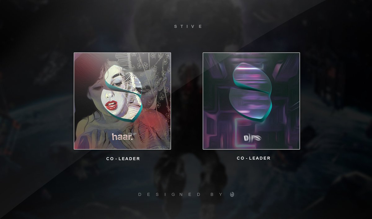 stiveteam's tweet image. Welcome our two newest co leaders @Haarible and @Stive_Dips !