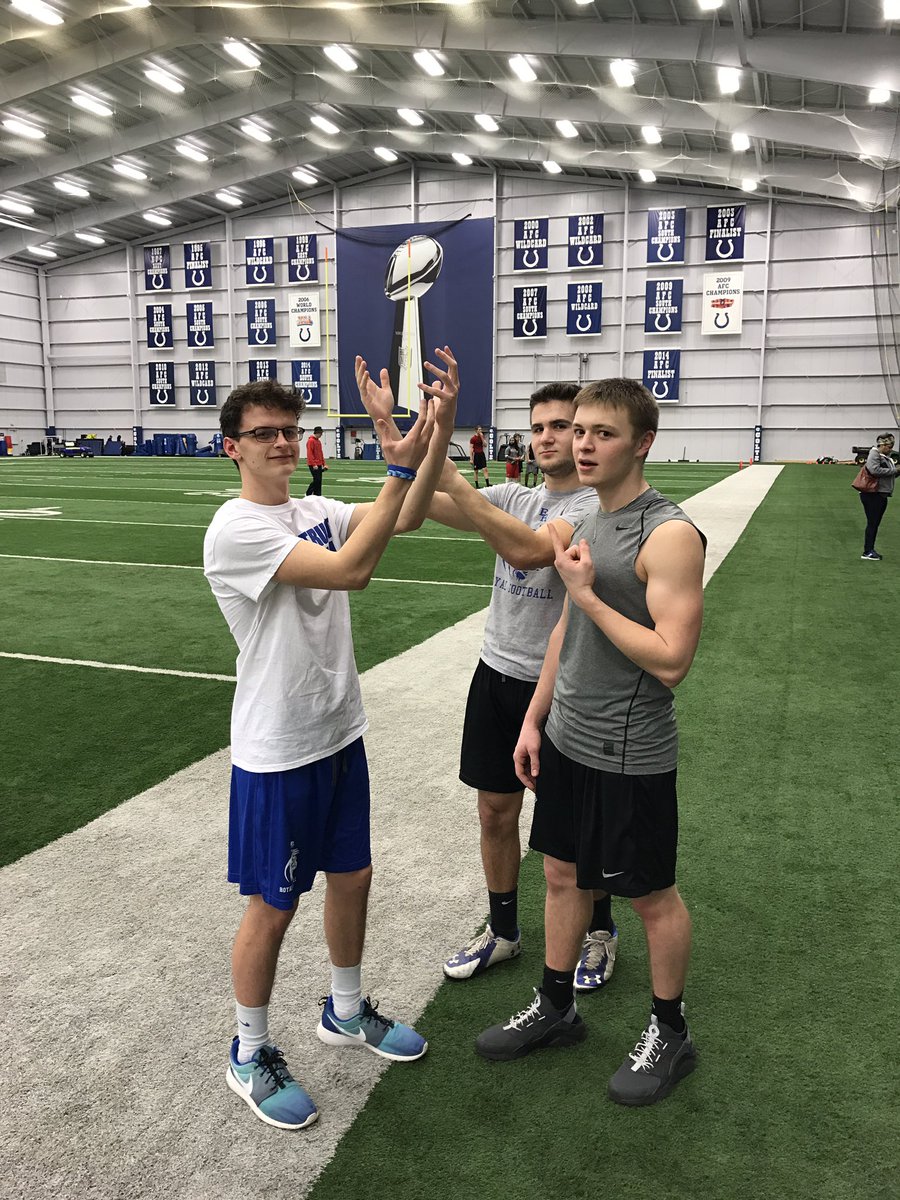 Last go-round at the <a href="/Colts/">Indianapolis Colts</a> facility with SOS 7 on 7. Is it football season yet?  <a href="/CoachScheib/">Lance Scheib</a> #LetsPlayFootball