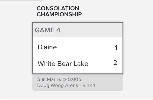 Congratulations to our 19U team on winning the <a href="/MinnHockey/">Minnesota Hockey</a> state consolation championship!!! Way to go girls!!