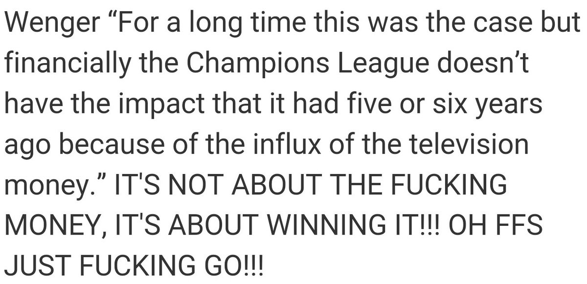 Chandl3r6's tweet photo. #AWGO #NONEWCONTRACT #TIMEFORCHANGE #WENGEROUT #RACEISRUN https://t.co/Zs5ooRXtOX