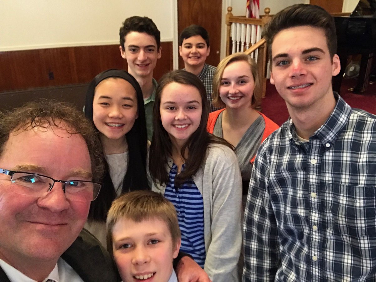 TheWildsofNE's tweet photo. #WhereInTheWorldIsRand- Chillin' with teens at Upper Cross Roads Baptist in Baltimore, MD. https://t.co/8wKXjoJNpm