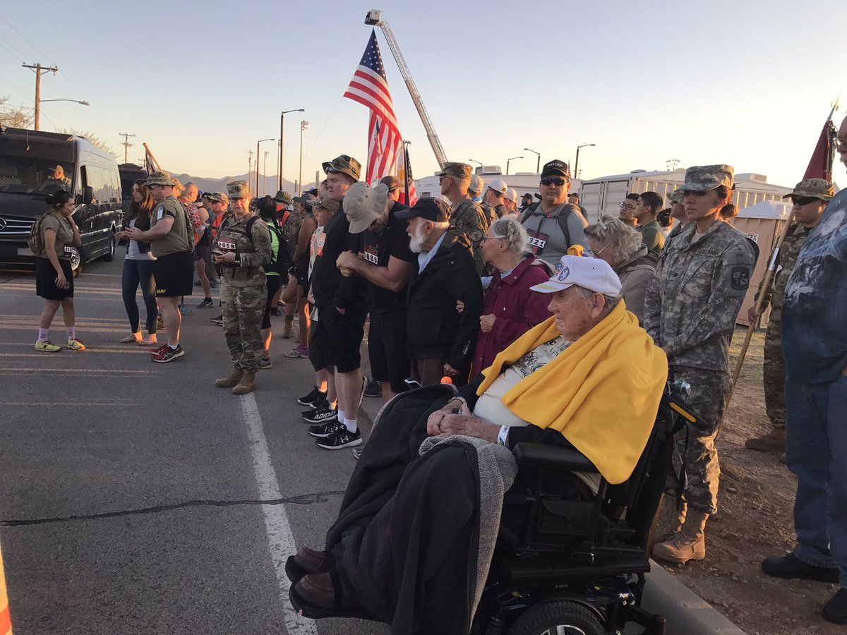 An unbelievable day taking part in <a href="/BataanMarch/">Bataan Death March</a> w/<a href="/wwp/">WWP</a> <a href="/MilitaryOfficer/">MOAA</a> &amp; <a href="/VFWHQ/">VFW National HQ</a>. Proud to be among the many sponsors. #BataanDeathMarch
