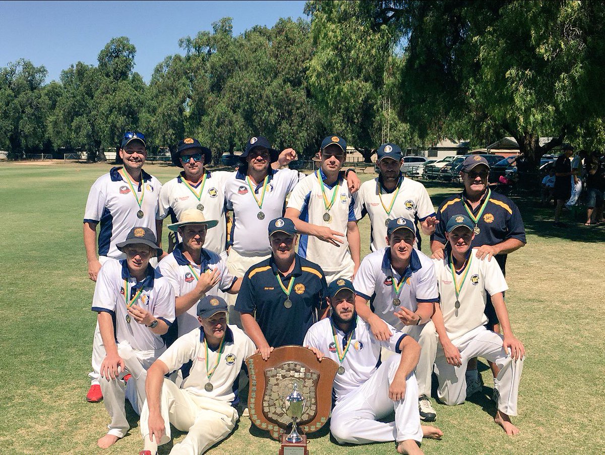Congratulations to <a href="/NathaliaACC/">Nathalia Cricket</a> who claimed a three peat &amp; the trifecta of MVCA Premierships with victory over Cobram in the Premier final.