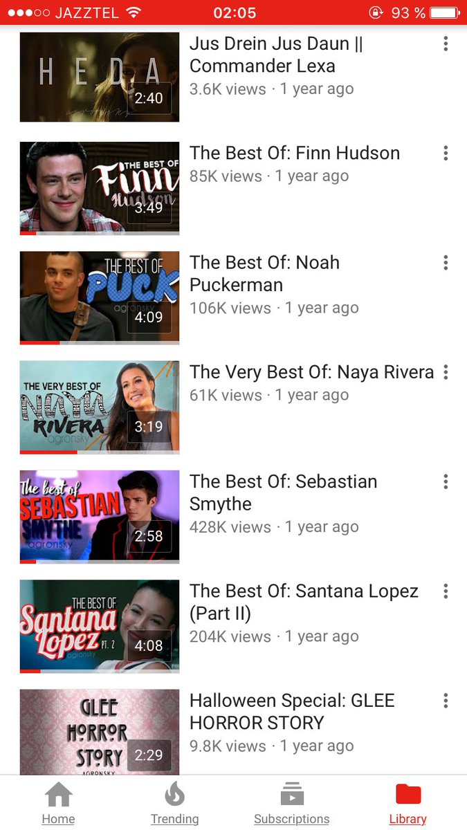 Youtube restricted half of my glee videos for incluiding lgbtq+ content. With the restriction vs. without it. #youtubeisoverparty