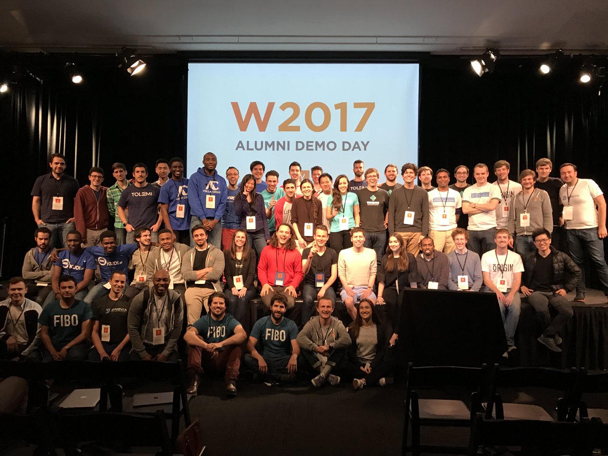 sama's tweet image. YC W17 Group 1 &amp;lt;3!