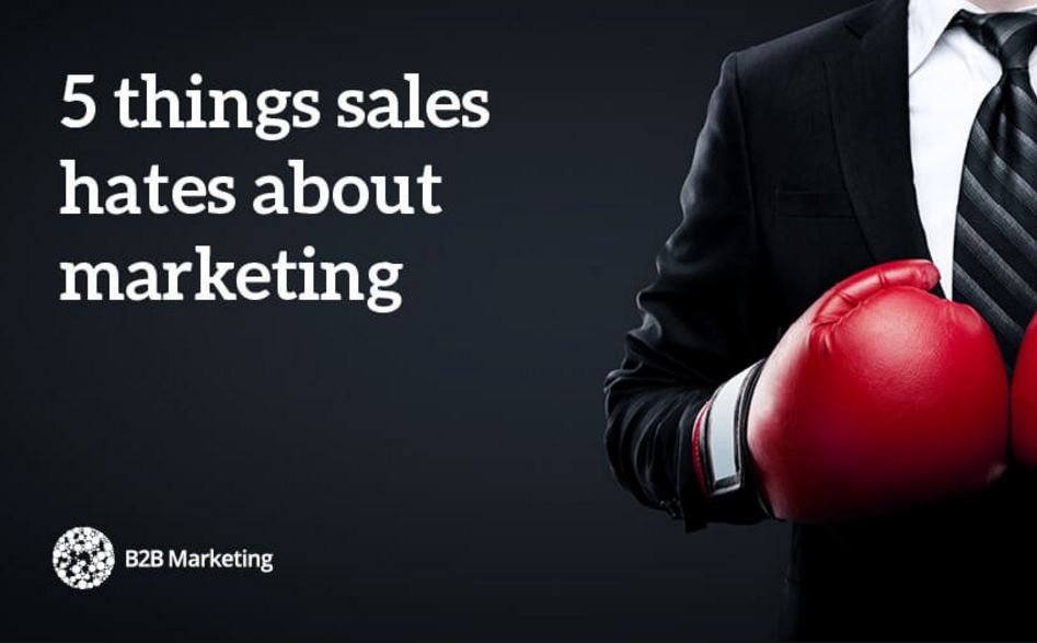 hallmark_mktg's tweet photo. 5 things sales hates about marketing (and how to fix them)  https://t.co/m3W0U5jZUj https://t.co/tbnFuwd0DB
