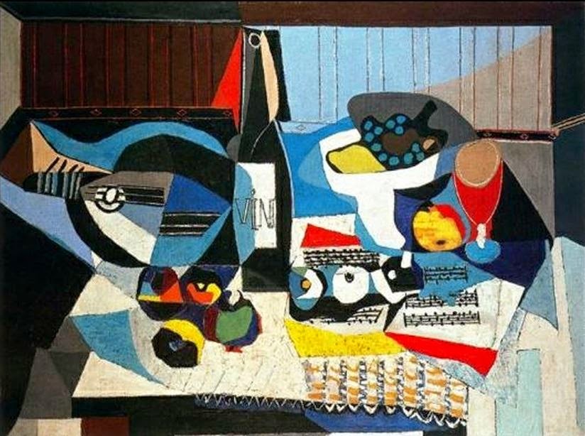 GrappoloFortius's tweet photo. Picasso e la sua bottiglia di vino. https://t.co/gvBrtRyE96