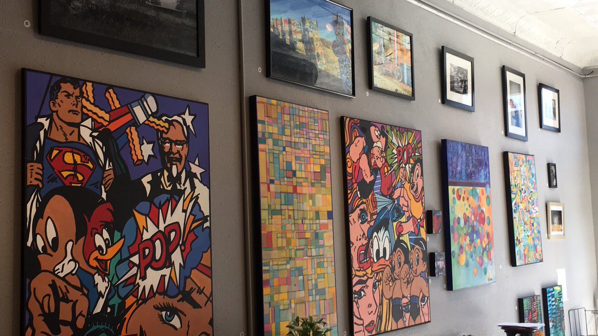 llc_monkey's tweet image. Gallery walls !