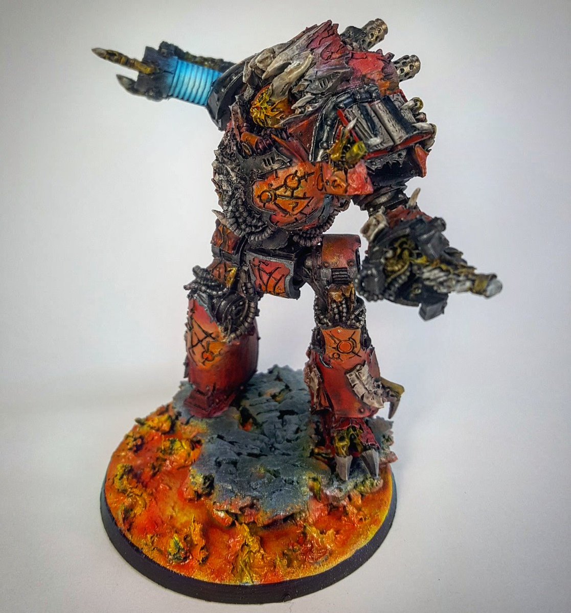 Deathguardman's tweet image. Word Bearers Mhara-Gal complete.