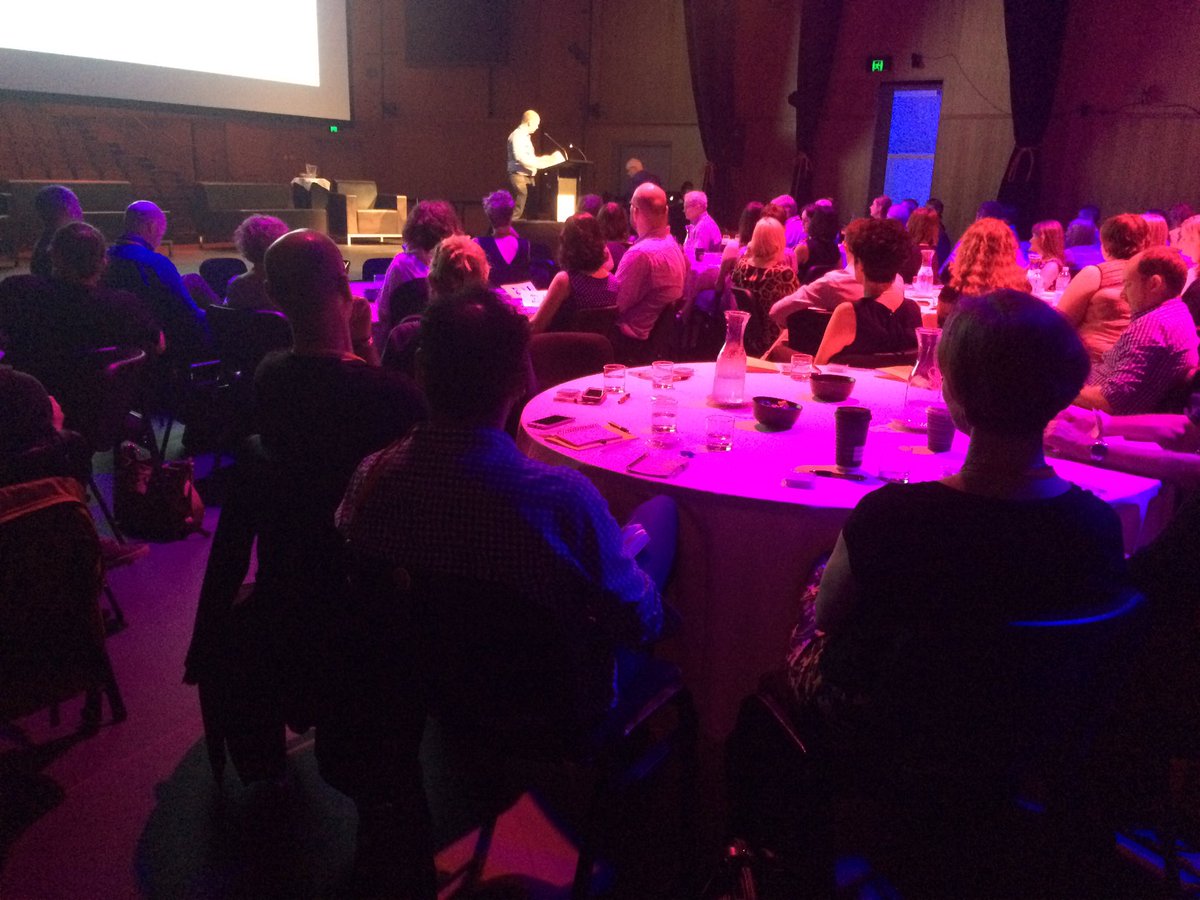 Thank you to Aunty Lynette Shippway for our welcome to country. The conference is on! #qldshowcase #artour