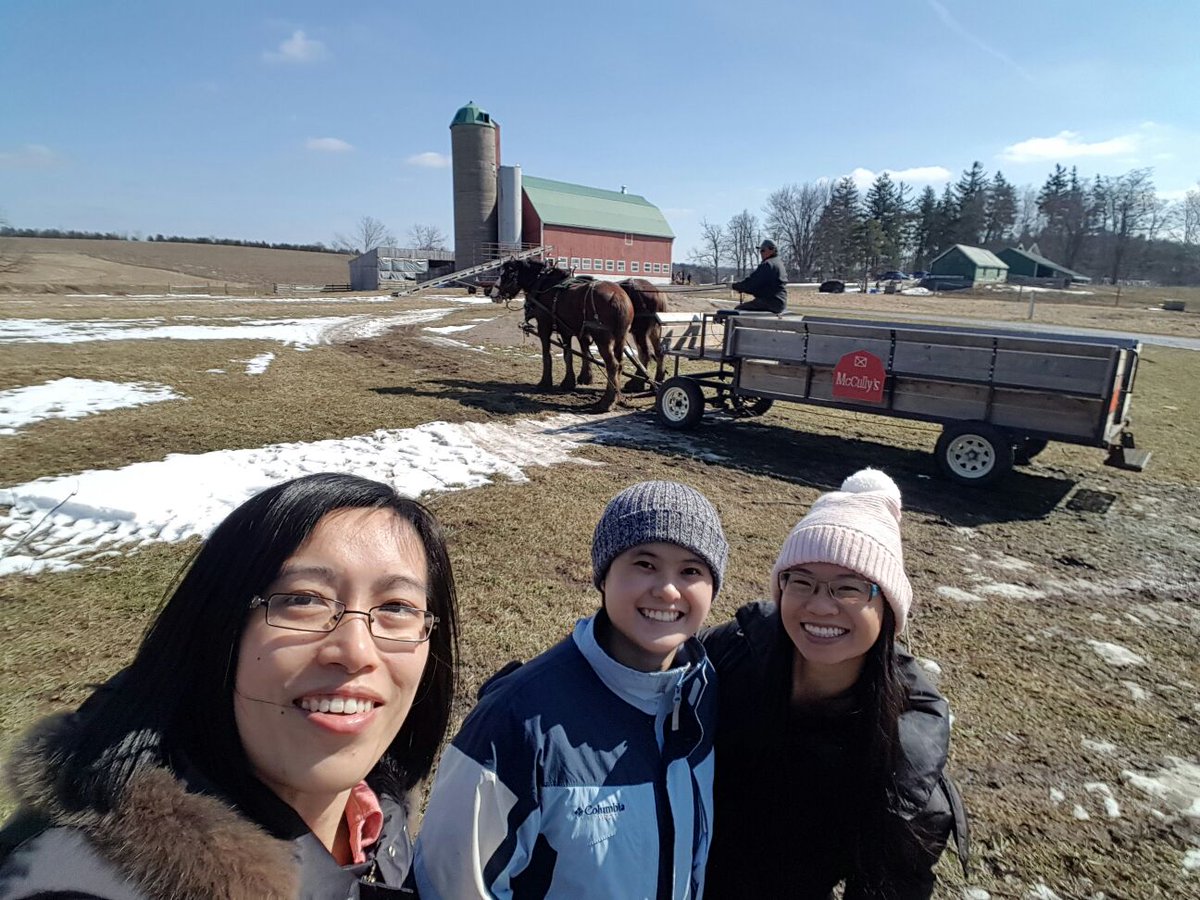 JoannaSinn's tweet photo. Today my friends and I explored Waterloo's surrounding communities...our favourite stop was McCully's Hill Farm in St Marys👍 #SNPSteps https://t.co/ozErLknGrE