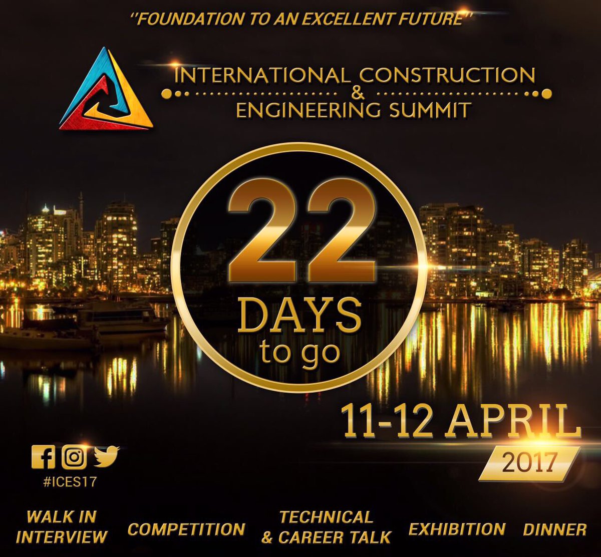 ICES2017's tweet photo. Big event in 22 days left ..Do join us on ICES17.. #ices17 #sekolahuni #hotfm @twt_fesko @PEKA_UTM @peka4ump @mpputhm @twt_MPPUTeM https://t.co/rAVpj1aBYq
