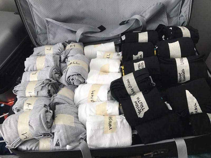 whatdidgregsay's tweet photo. Merch is packed and ready to go. Cali in 4 days 😎🌴
@TheTruthinhc https://t.co/zIvBVQ9m7b