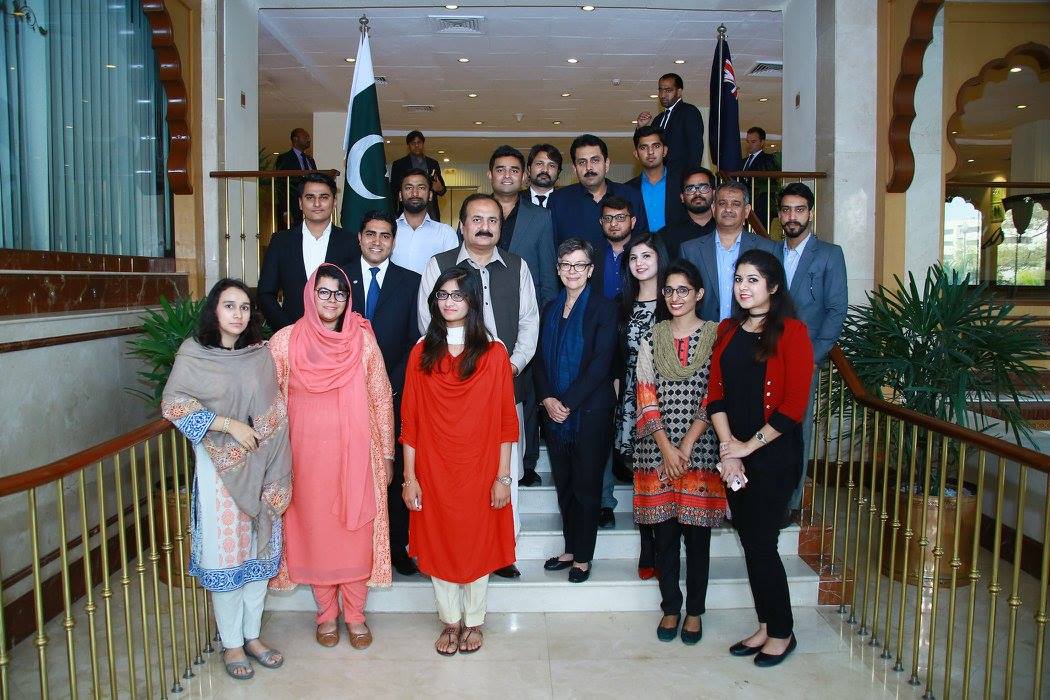 AusHCPak's tweet photo. Pleased to join @ranamashhood and the Youth Revolution Clan discussion on empowering #women through cultural #Entrepreneurship https://t.co/r2q7bT4q1s