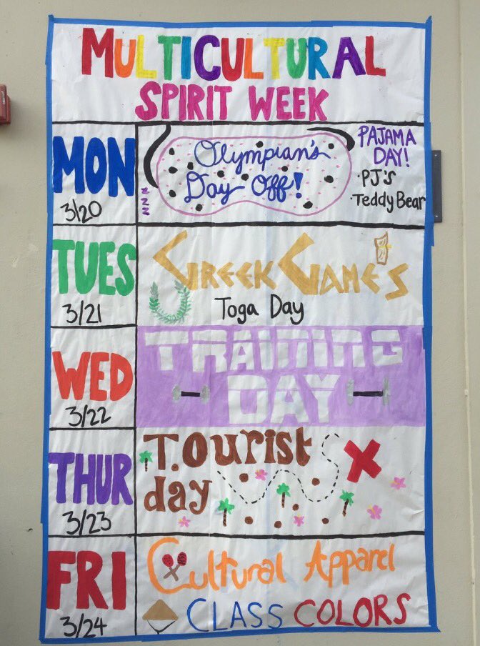 cvchs2020's tweet photo. Let's get into spirit this week Class of 2020! 💙❤️ https://t.co/fnH3I9NyCg
