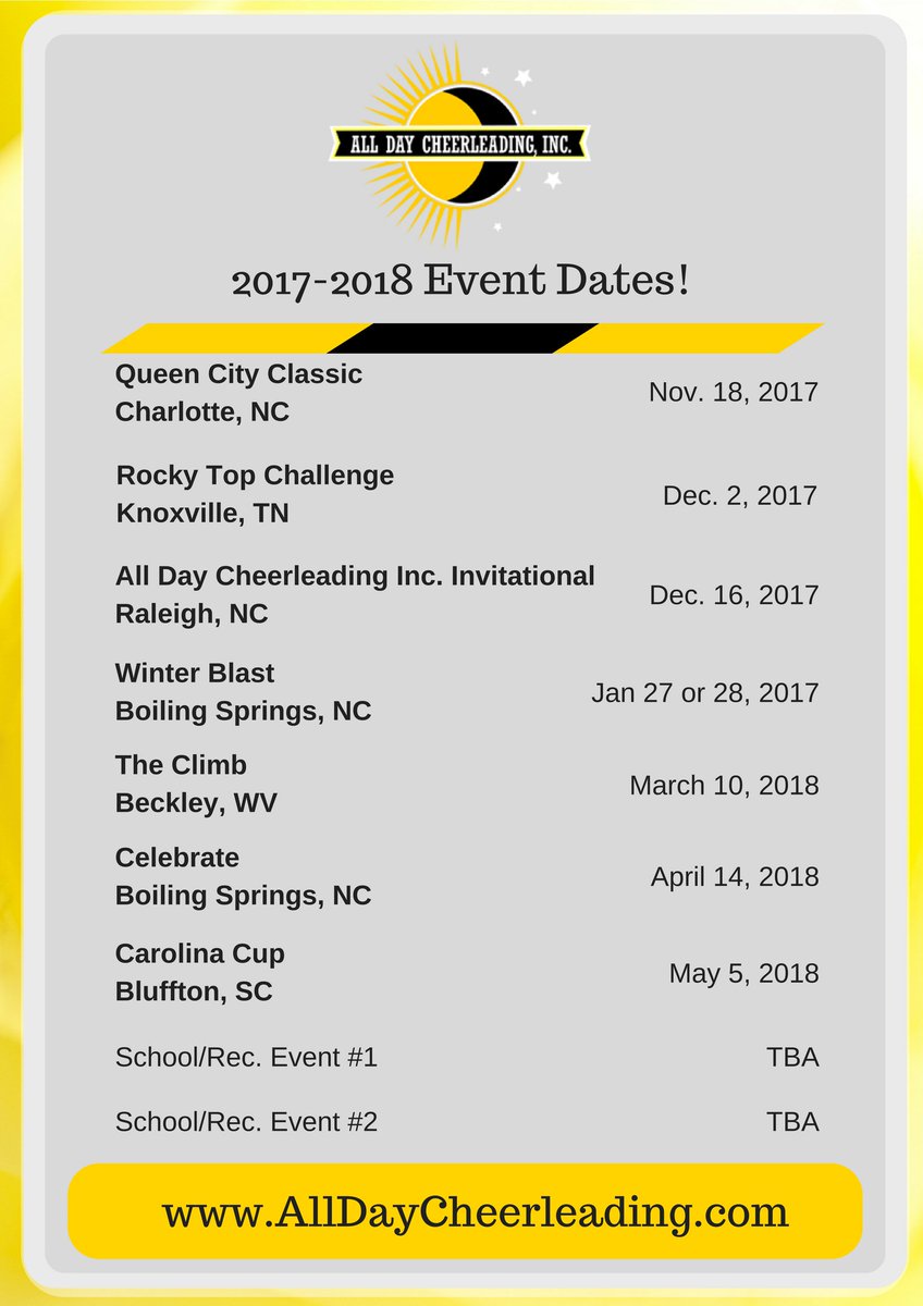 All Day Cheerleading tweet media