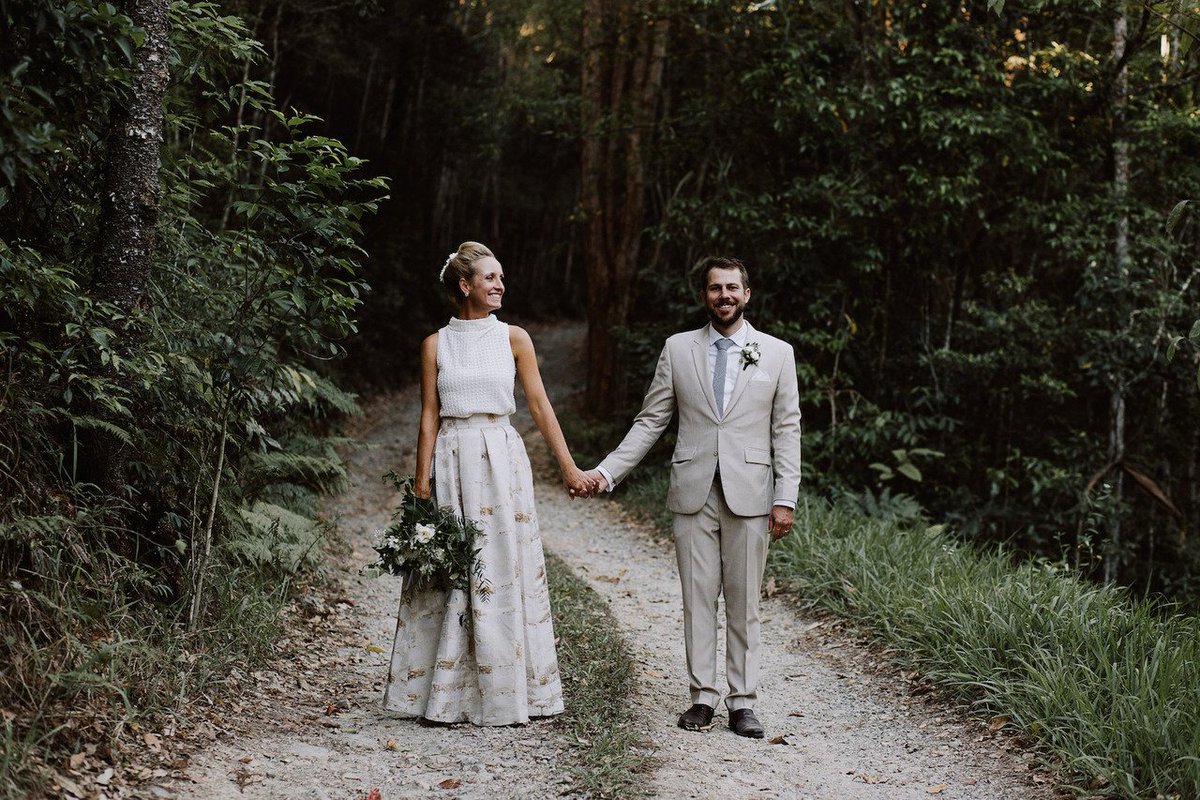 ***Polka Dot Groom*** Fi and Guy's Romantic Travel Inspired Hinterland Wedding polkadb.com/2mjqsc2 Based on their love of beautiful ...!