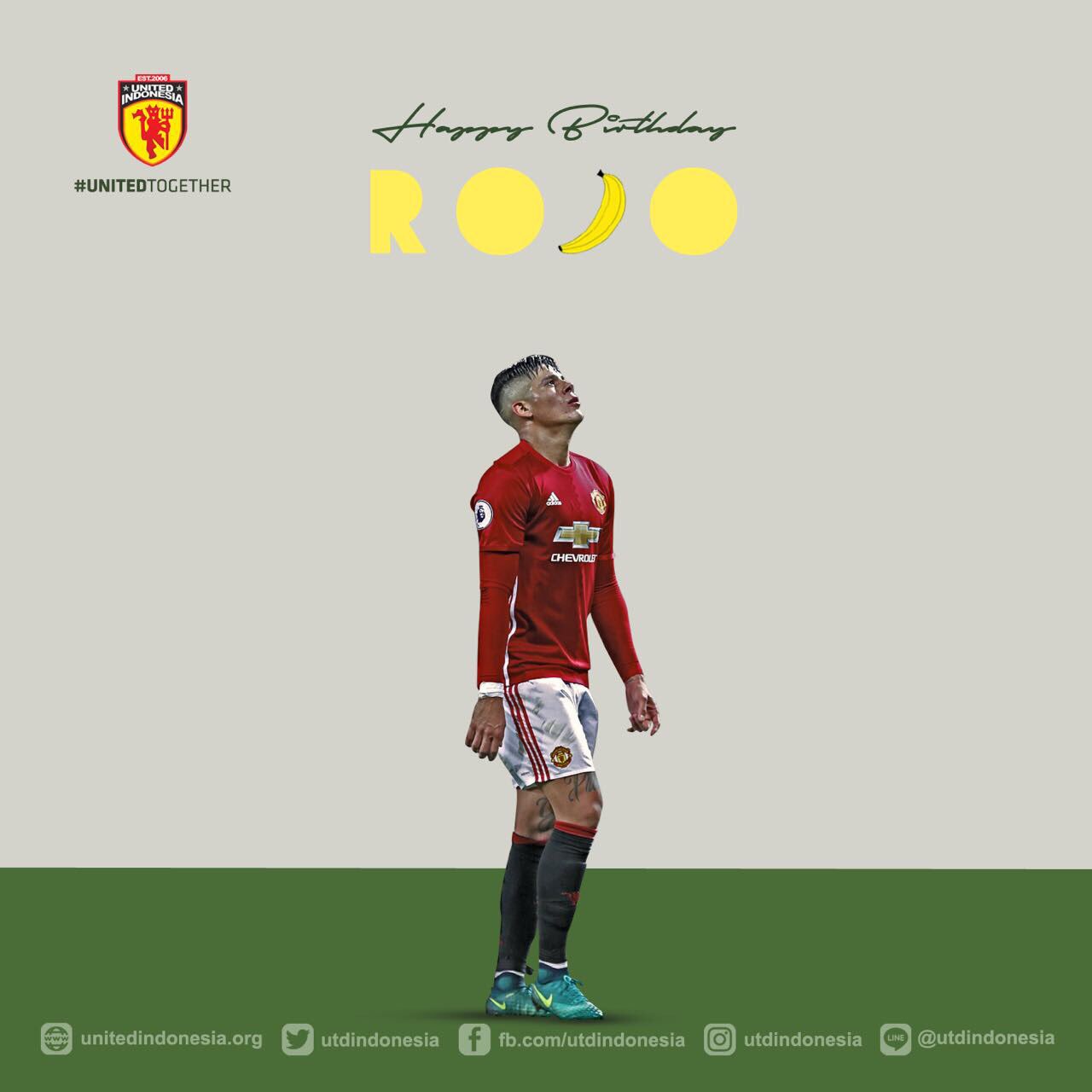 Happy birthday to you bro Marcos Rojo  