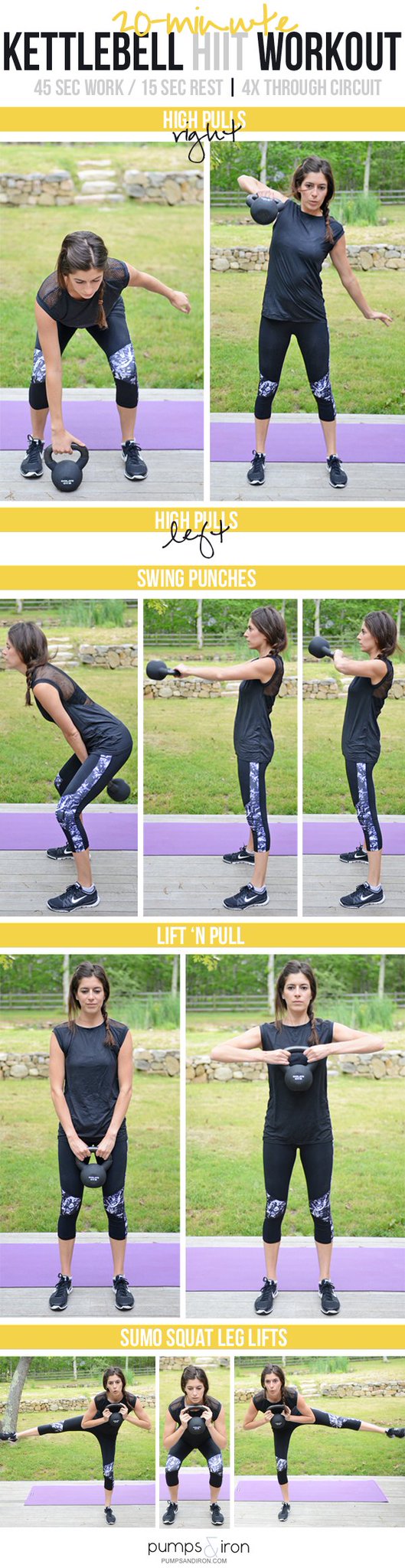 Kettlebell hiit online exercises