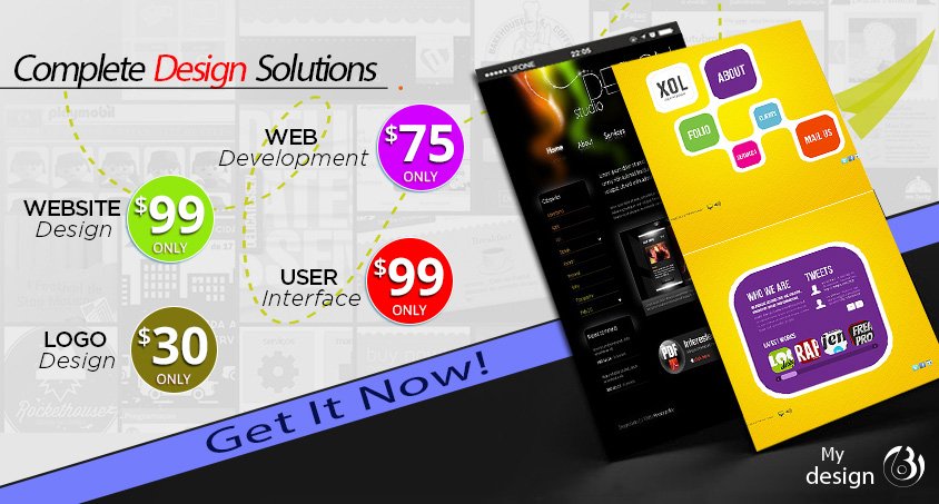 Get Super #Discount Offer
My Design 360 Presents Best Quality &amp; #ResponsiveDesignServices In Very Lowest Rate
Order now and Get Big Discount