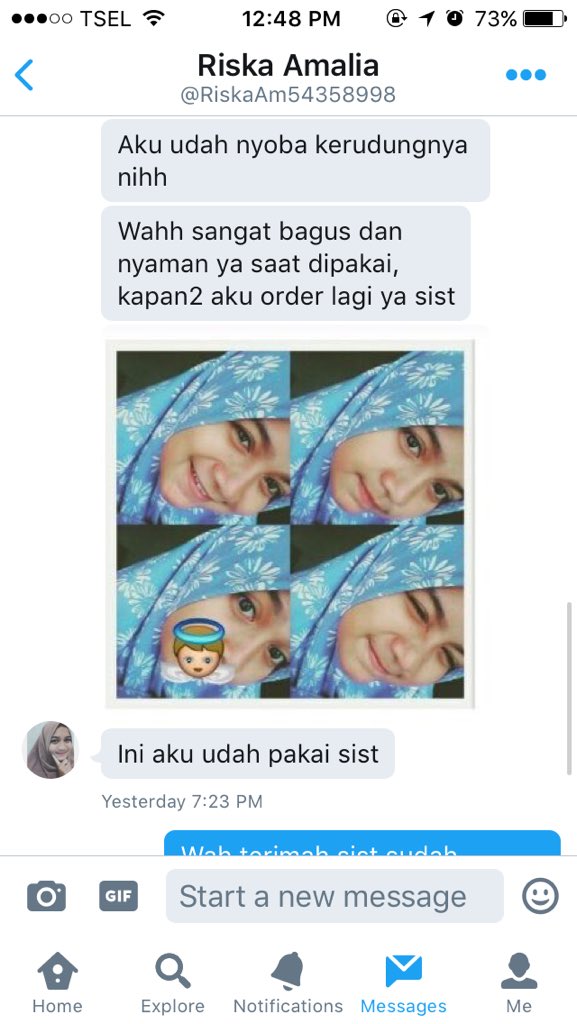 Spring__701's tweet photo. Makasih yaa sist udah pakai produk dari kami , ditunggu order selanjutnya 💗 @RiskaAm54358998 https://t.co/CeFWCHvsCV
