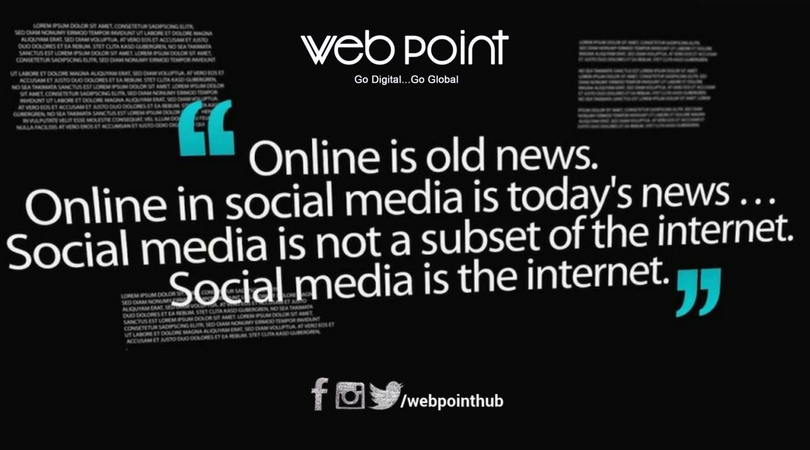 webpointhub's tweet photo. Social media is powerful instrument for mobilization of people.
Come let's connect with your customers via #socialmedia.
#WebPoint #Internet https://t.co/MyGoMdLSY7