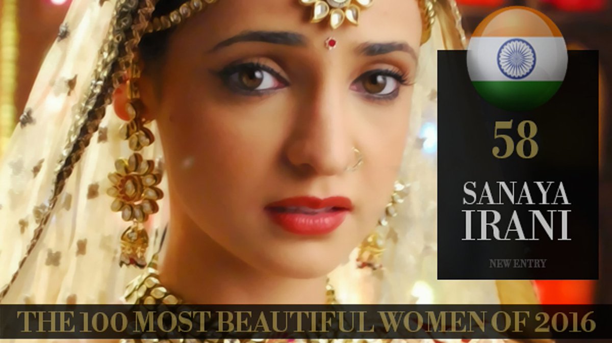 Dtopbeautyworld's tweet photo. #TBWORLD2016
The 100 Most Beautiful Women Of 2016
59 -  Sanaya Irani
https://t.co/gMohslnkCx https://t.co/YS2wlGdOVw