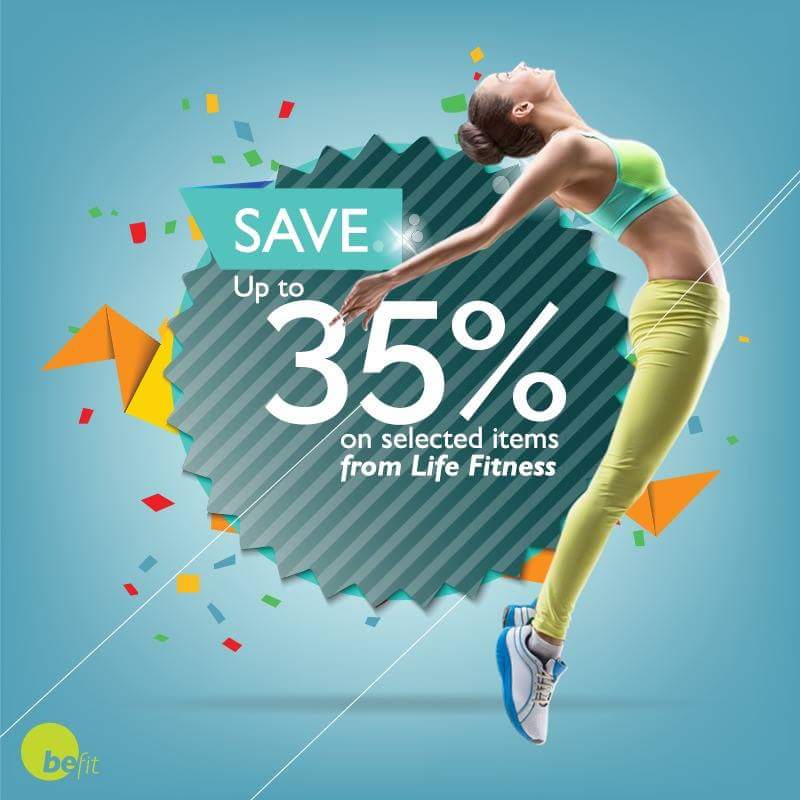 BeFitGCC's tweet photo. Take advantage of March's Offer!! Save up to 35% on selected items from Life Fitness! the offer is valid until end of March at Be Fit GCC! https://t.co/dT4oLoNEf5