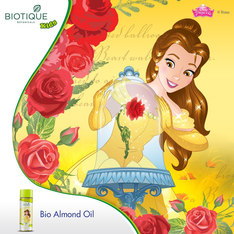 #DidYouKnow Bio Almond Oil has #Disney Princess Belle on its pack? 
#DisneyBeautyAndTheBeast biotique.com/baby/disney-ba…