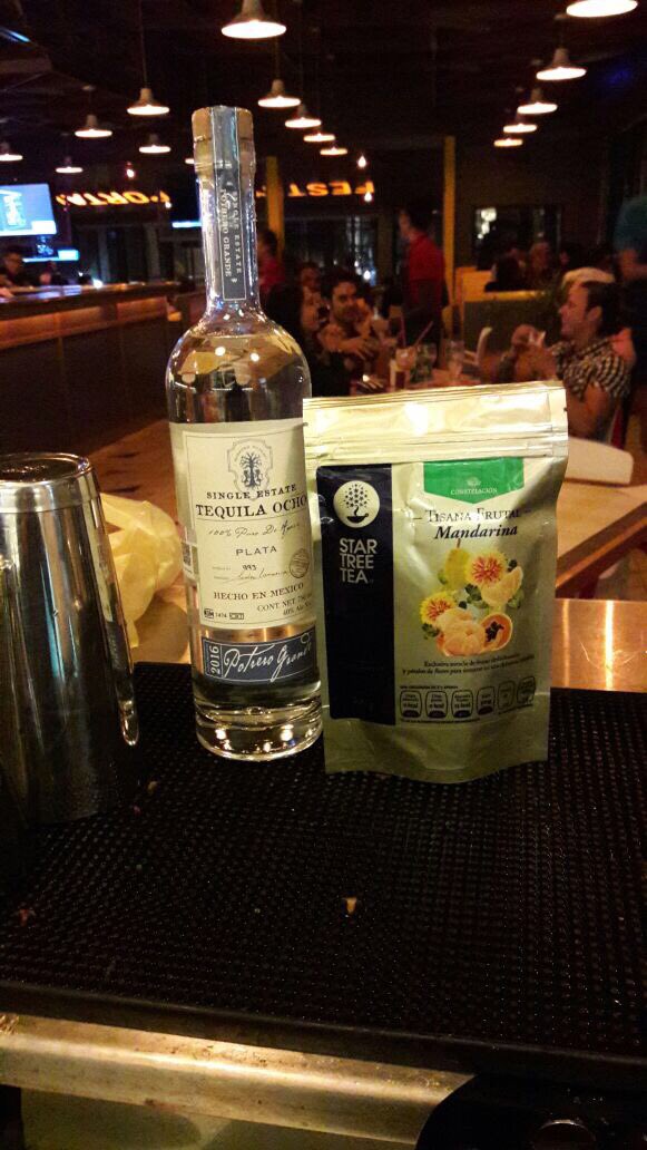 Cocktail de tequila con tisana de Mandarina #mixolotea