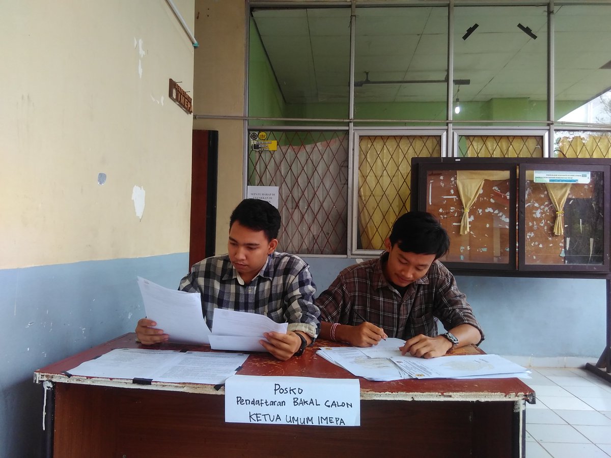 Posko pendaftaran bakal calon KETUA UMUM IMEPA FE UNSRI telah dibuka!!!