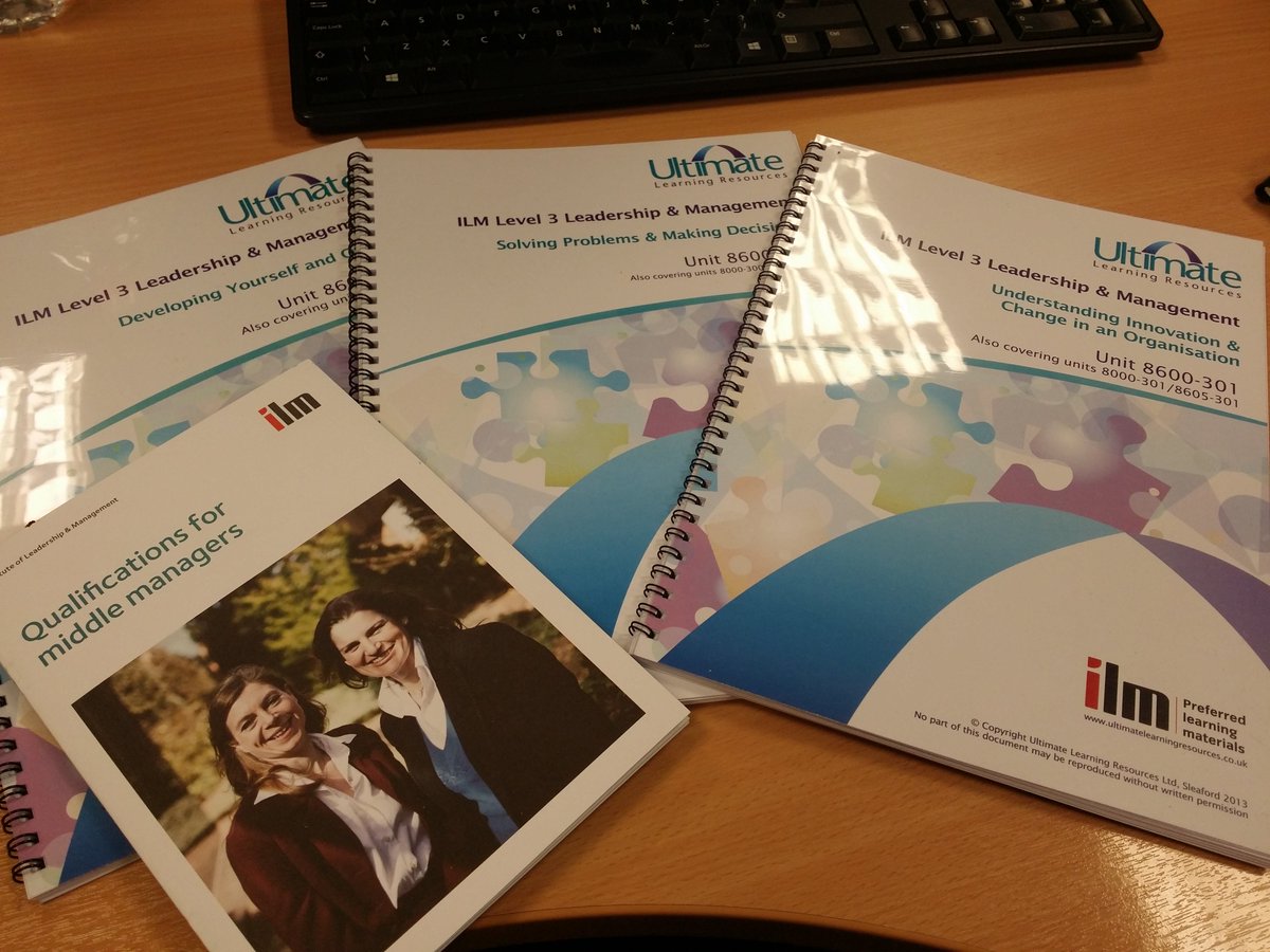 CTRTraining's tweet image. Level 3 Award Workbooks have arrived! What are you doing this Monday to enhance your next pay rise? #leadershipmanagement #ilm #elearning