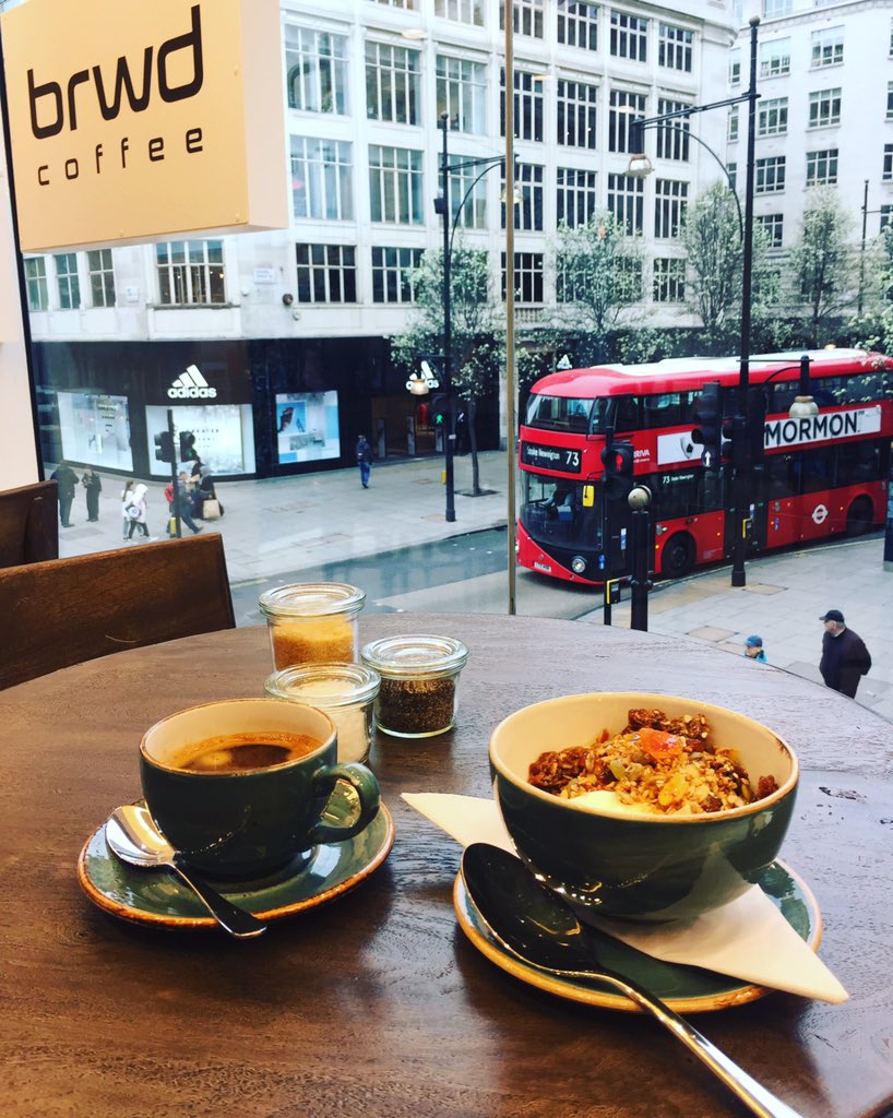 brwdcoffee's tweet photo. Missed breakfast? We've got it covered @brwdcoffee - Homemade granola with Greek yoghurt and honey 😋😋😋 https://t.co/HT3nNirSsW