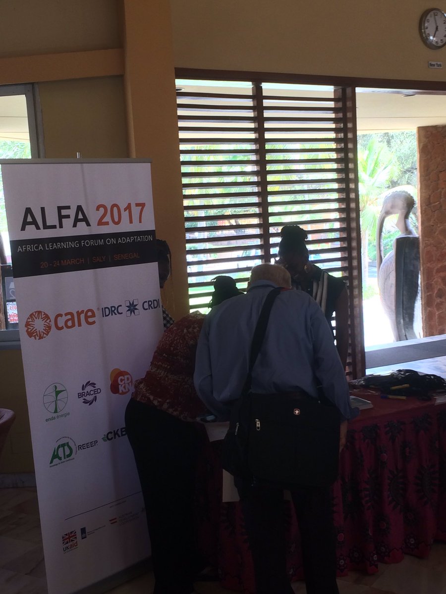 We are ready for the #Africa Learning Forum on #Adaptation #ALFA2017 ! @bebraced <a href="/CAREClimate/">CARE Climate Justice</a> <a href="/cdknetwork/">Climate and Development Knowledge Network</a> <a href="/ckbrokers/">CKB Group</a> <a href="/PRISEclimate/">PRISEclimate</a>