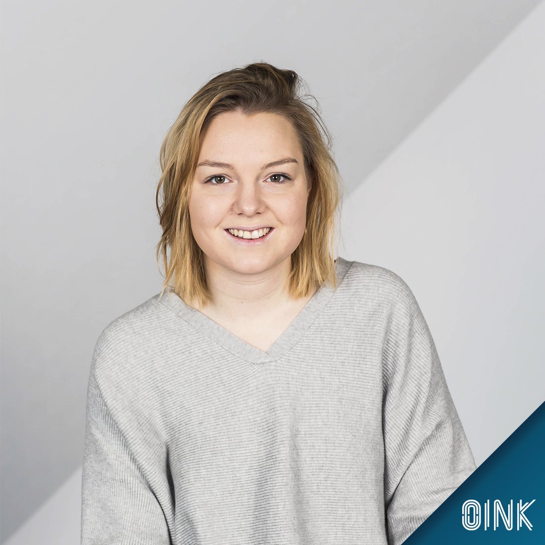 Superkraft_be's tweet photo. This is Merel, our copy and a big fan of Roald Dahl: “Those who don’t believe in magic will never find it." 🌟 #oinkagency https://t.co/NfprxxJIOn