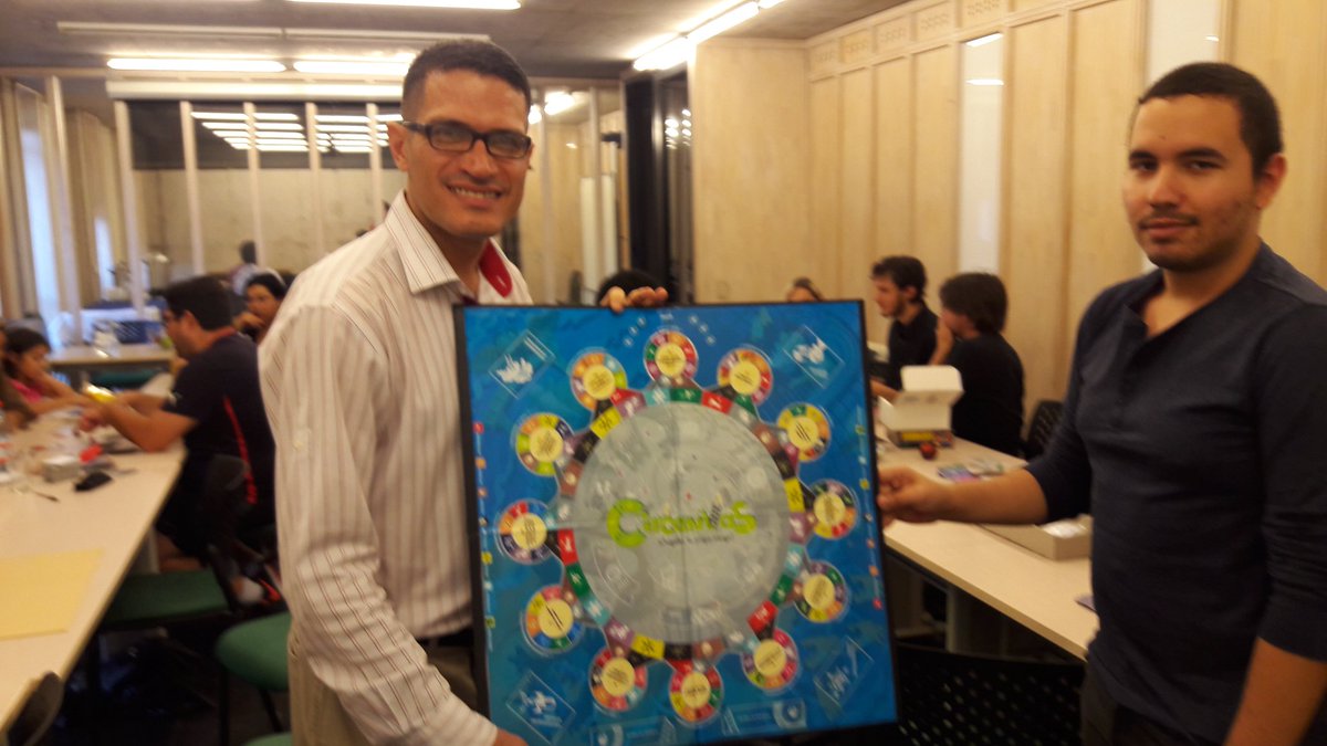 PlentyLearning's tweet image. Encuentro Creadores de Juegos de Mesa. Presentando a Circanvas en Chile. Gracias a los organizadores.