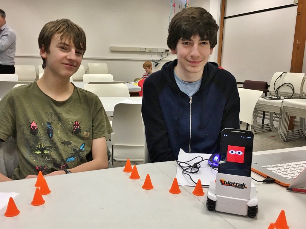 droidscript's tweet image. Robot fun with #DroidScript at Cambridge Science festival. Students learn valuable coding skills at the same time ;)
facebook.com/DroidScript