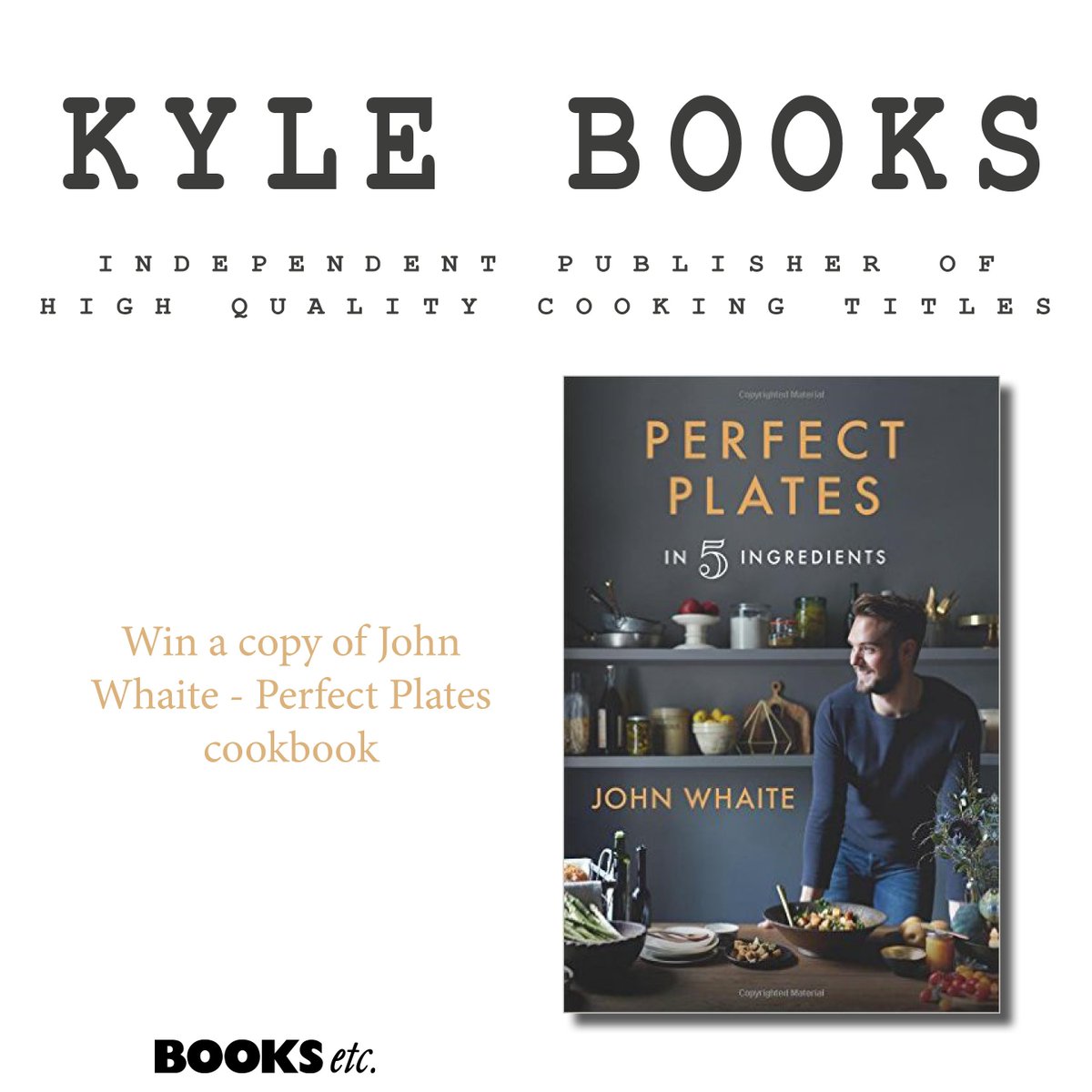 BOOKSetc_online's tweet photo. It's back on! #ChoppingBlock #cookeryschool #win a copy of #perfectplates just RT & follow us https://t.co/ULRKbWFZg9 @Kyle_Books https://t.co/htYR6qhpyD