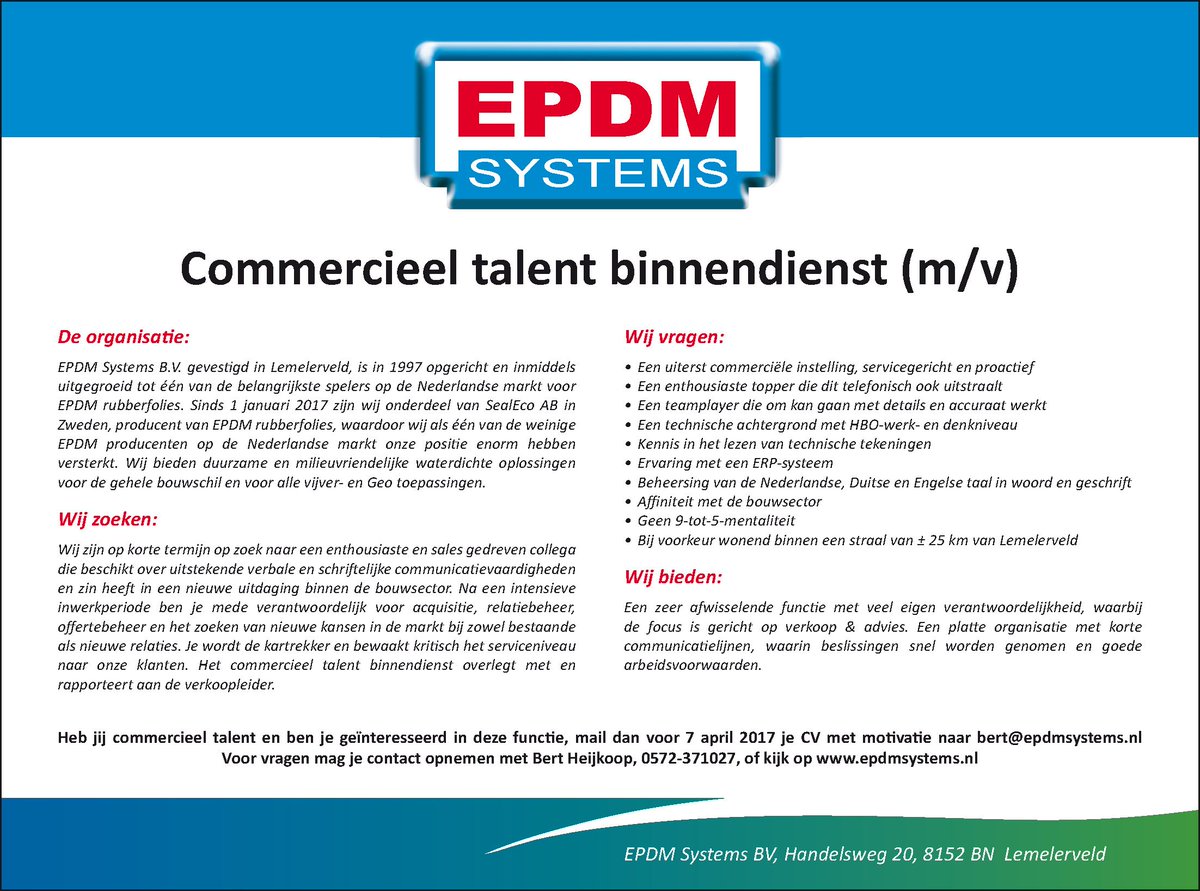 EPDM Systems tweet media