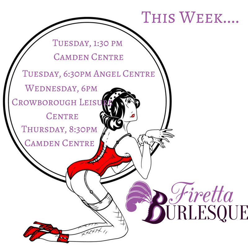 Here's where you can join us for Fitness With Fierce this week!!