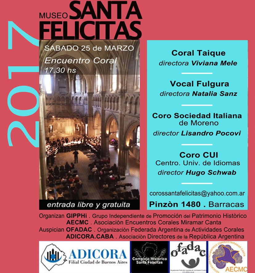 El sábado 25 inauguramos una nueva temporada de Encuentros Corales. Más info en ow.ly/NL8L30a3HaU #EntradaLibre  <a href="/gentedecoros/">GENTE DE COROS |</a>